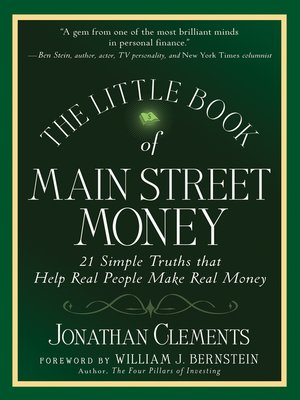 cover image of The Little Book of Main Street Money